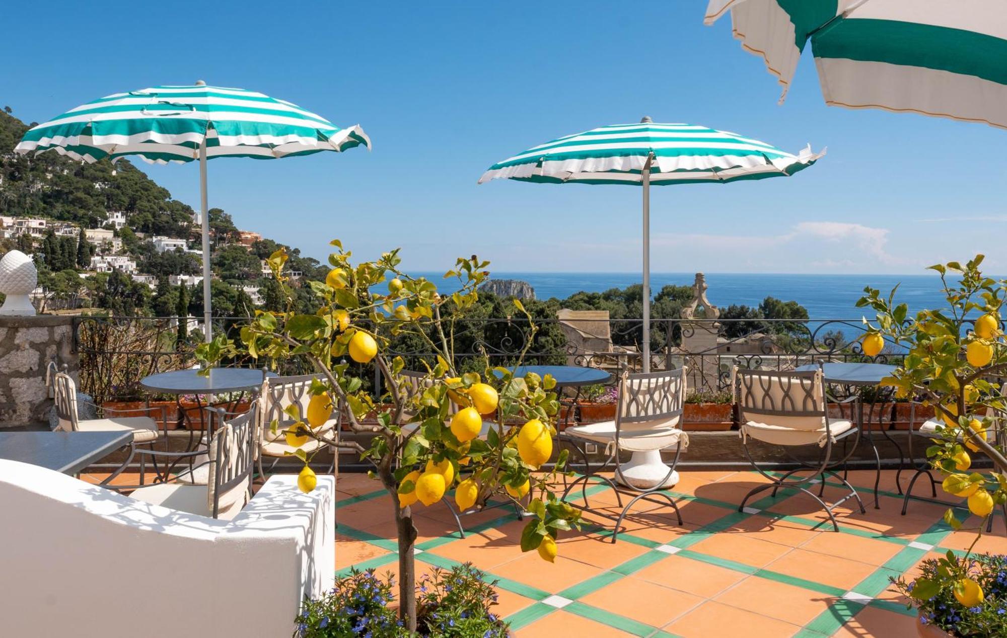 Sina Flora Hotel Capri Exterior photo